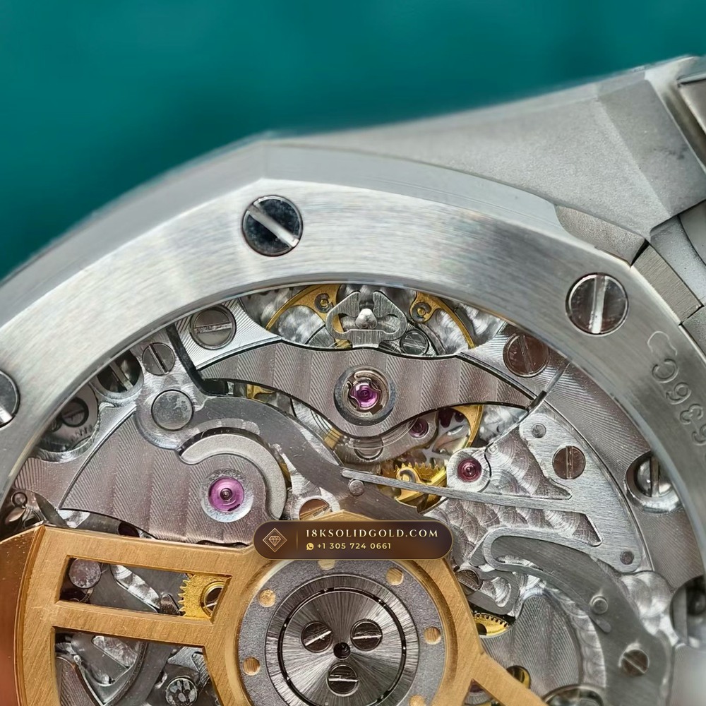 Audemars Piguet Royal Oak Selfwinding Chronograph 41mm Reference 26240ST.OO.1320ST.08 — Salon Edition — Studio Gallery Plate VII in 904L Stainless Steel Custom Architecture (180.5g Verified Mass, Audemars Piguet Cal. 4401 Flyback Chronograph)