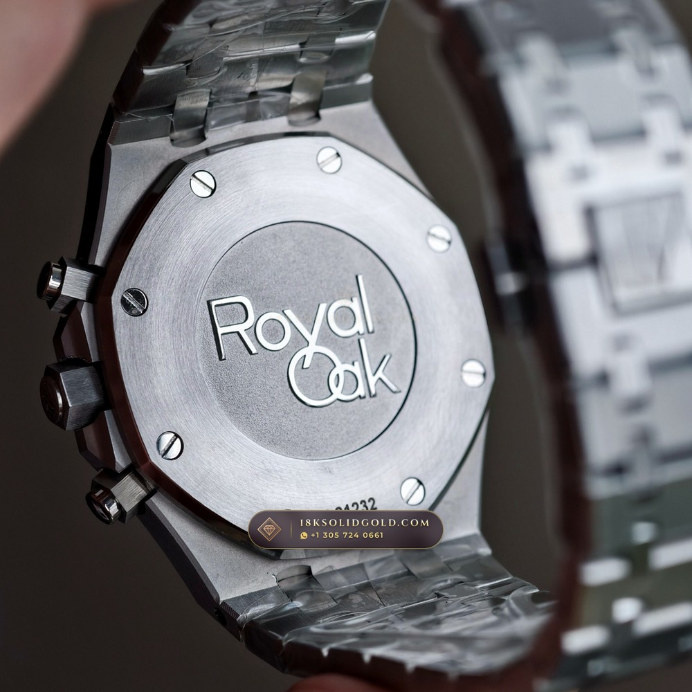 Audemars Piguet Royal Oak Selfwinding Chronograph 41mm Reference 26331ST.OO.1220ST.01 — Salon Edition — Studio Gallery Plate VII in 904L Stainless Steel Custom Architecture (180.3g Verified Mass, Audemars Piguet Cal. 2385 Column-Wheel Chronograph)