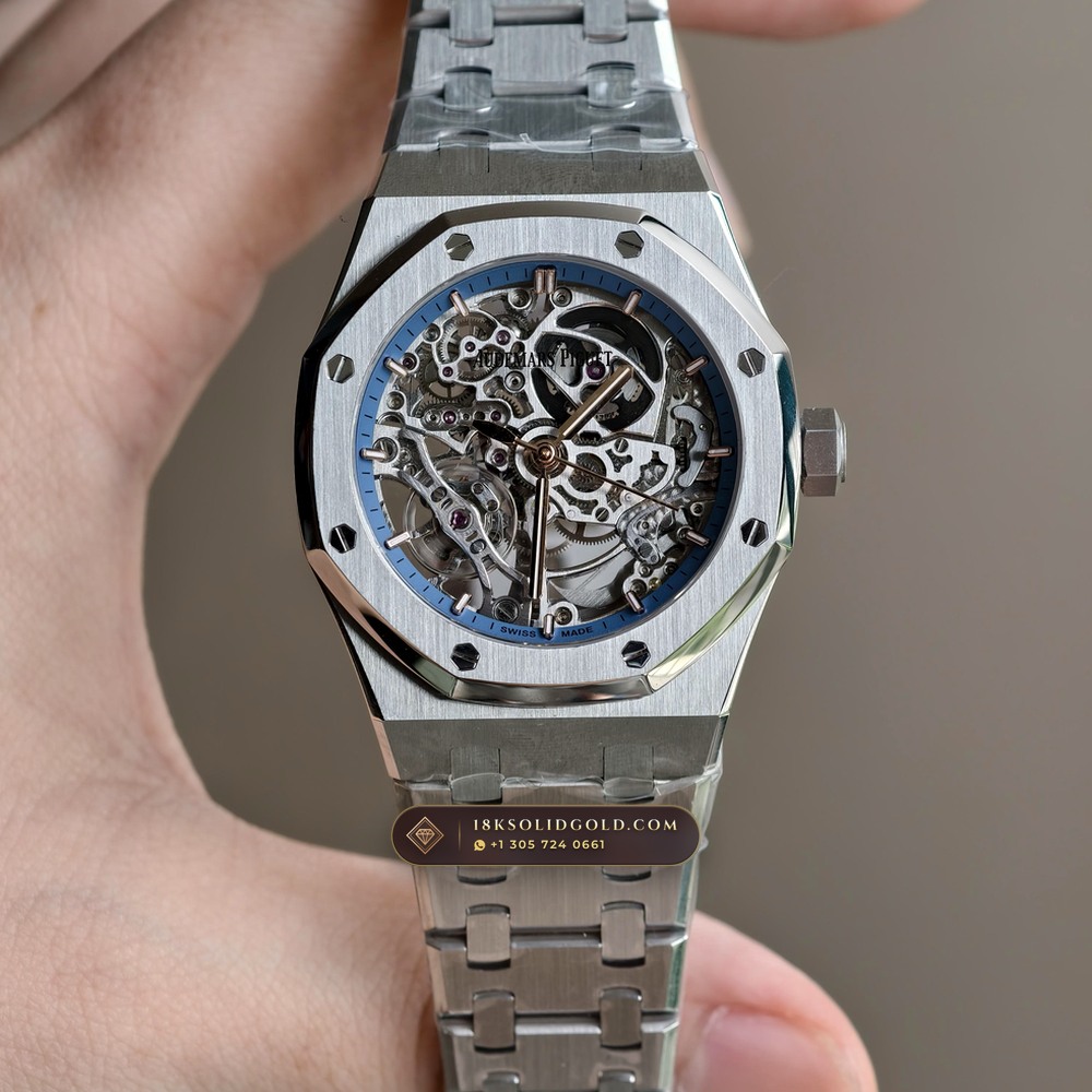 Audemars Piguet Royal Oak Double Balance Wheel Openworked 37mm 18K White Gold Reference 15467BC.OO.1256BC.01 — Hallmarked Edition