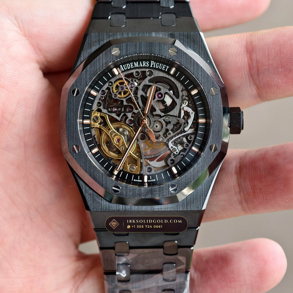Audemars Piguet Royal Oak Double Balance Wheel Openworked 41mm Reference 15416CE.OO.1225CE.01 — Salon Edition