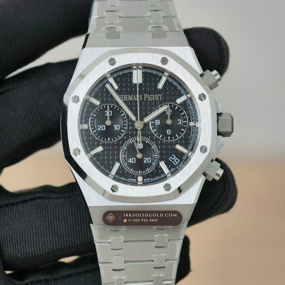 Audemars Piguet Royal Oak Selfwinding Chronograph 41mm Free-Sprung Calibre Reference 26240ST — Salon Edition