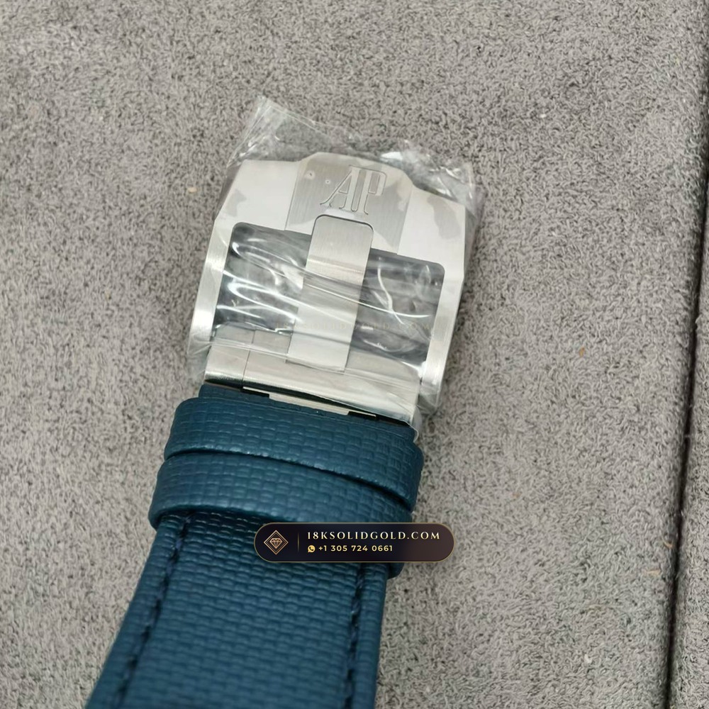 Audemars Piguet Royal Oak Offshore Selfwinding Chronograph 43mm Reference 26420SO.OO.A029VE.01 — Salon Edition — Studio Gallery Plate VIII in 904L Stainless Steel Custom Architecture (174.4g Verified Mass, Audemars Piguet Cal. 4401 Flyback Chronograph)