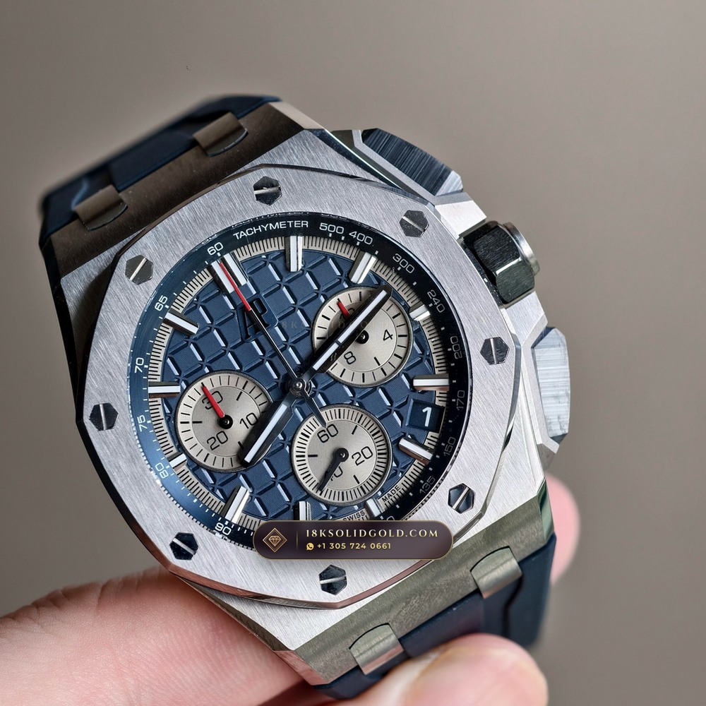 Audemars Piguet Royal Oak Offshore Selfwinding Chronograph 43mm Reference 26420TI.OO.A027CA.01 — Salon Edition angle 2