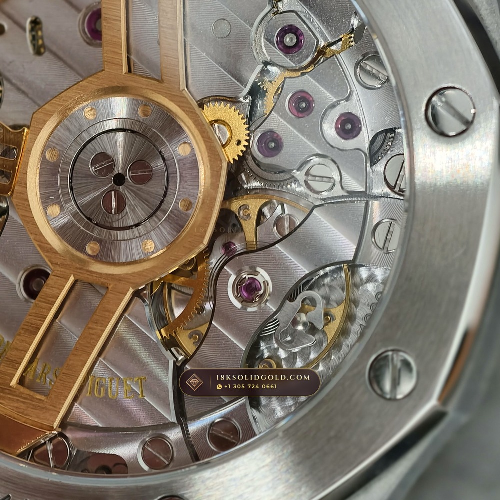 Audemars Piguet Royal Oak Selfwinding 41mm Custom SW Dial Free-Sprung Calibre Reference 15500ST — Salon Edition — Studio Gallery Plate VII in 904L Stainless Steel Custom Architecture (166.7g Verified Mass, Audemars Piguet Cal. 4302 - 70h Power Reserve)