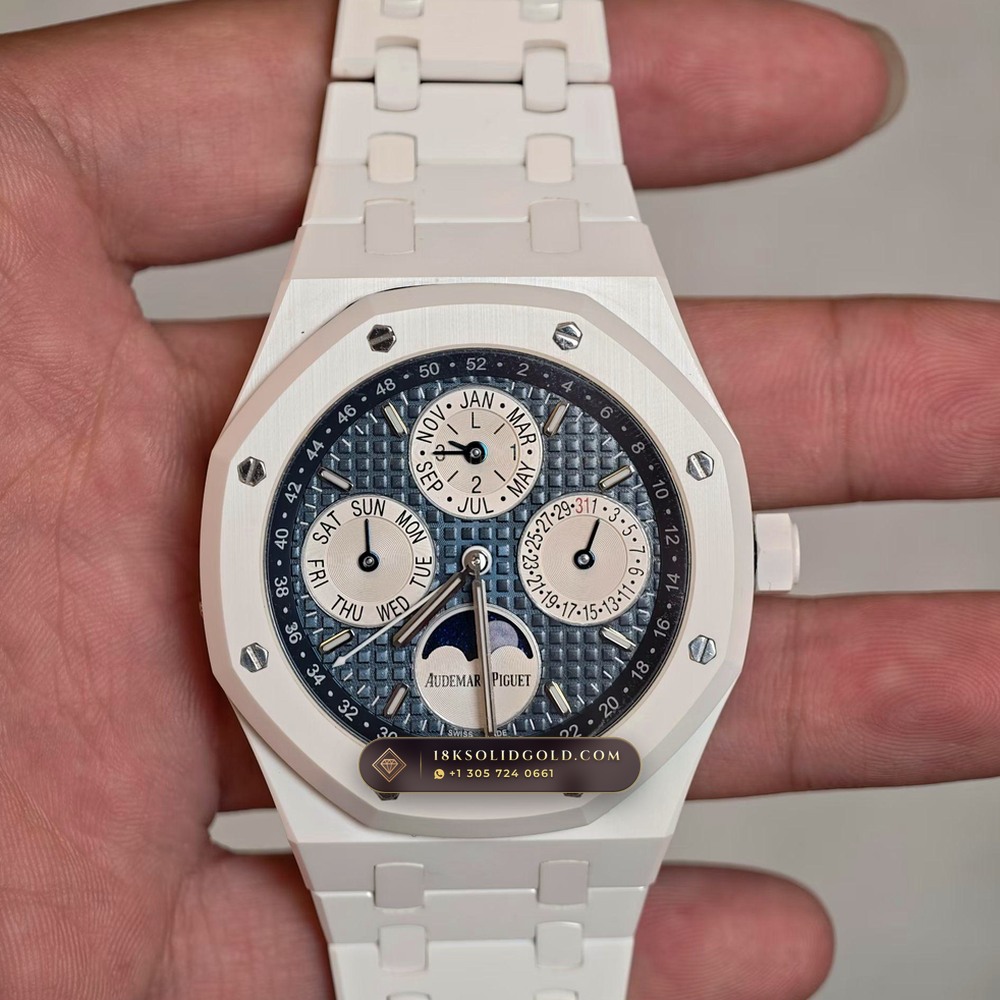 Audemars Piguet Royal Oak Perpetual Calendar 41mm Reference 26579CB.00.1225CB.01 — Salon Edition