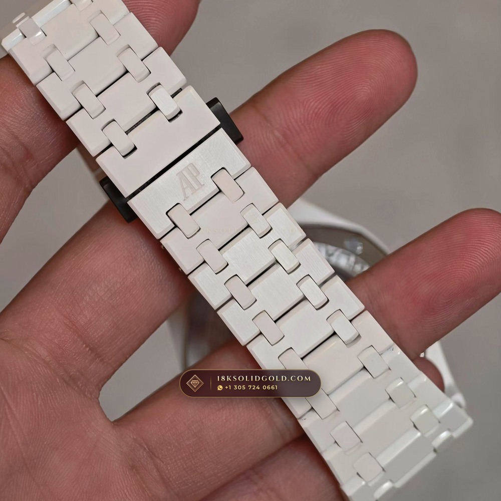 Audemars Piguet Royal Oak Perpetual Calendar 41mm Reference 26579CB.00.1225CB.01 — Salon Edition — Studio Gallery Plate VII in 904L Stainless Steel Custom Architecture (137.7g Verified Mass, Audemars Piguet Cal. 5134 Ultra-Thin Perpetual)