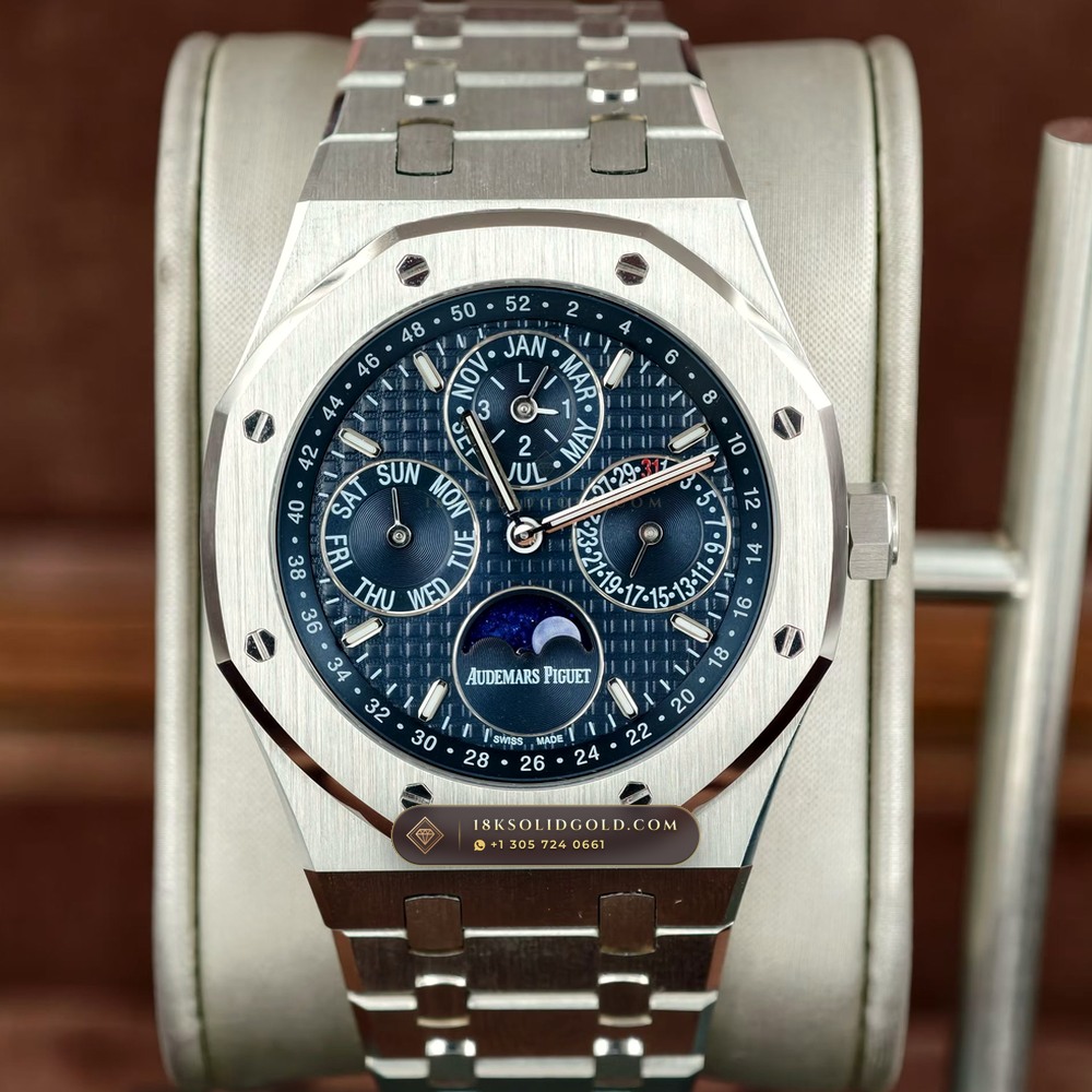 Audemars Piguet Royal Oak Perpetual Calendar 41mm 5-Axis CNC Case Reference 26574ST.OO.1220ST.02 — Salon Edition