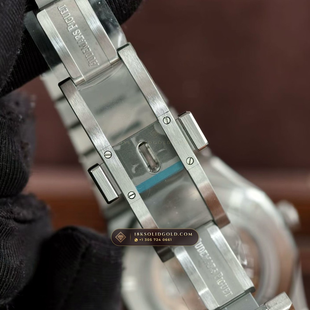 Audemars Piguet Royal Oak Perpetual Calendar 41mm 5-Axis CNC Case Reference 26574ST.OO.1220ST.02 — Salon Edition — Studio Gallery Plate VIII in 904L Stainless Steel Custom Architecture (161.8g Verified Mass, Audemars Piguet Cal. 5134 Ultra-Thin Perpetual)