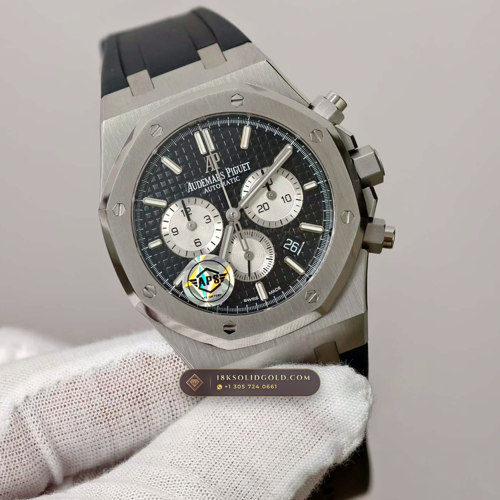Audemars Piguet Royal Oak Selfwinding Chronograph 41mm Chronometer Regulated Spec Reference 26331ST — Salon Edition angle 3
