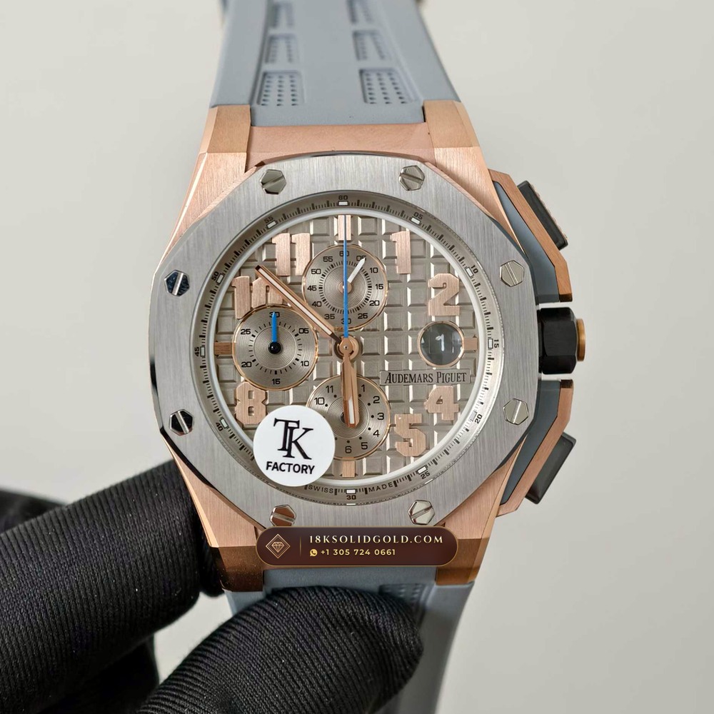 Audemars Piguet Royal Oak Offshore Selfwinding Chronograph 43mm 18K Rose Gold Reference 26210OI.OO.A109CR.01 — Hallmarked Edition