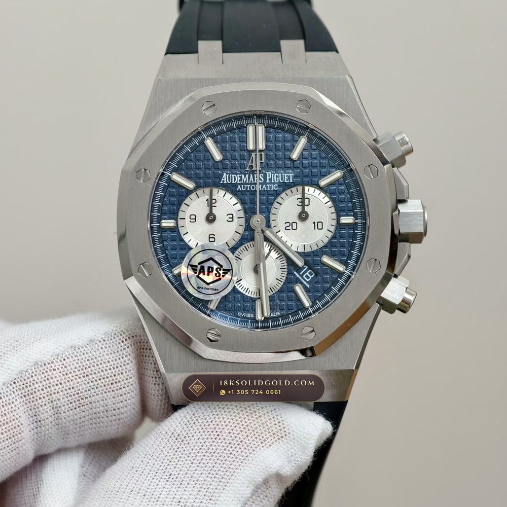 Audemars Piguet Royal Oak Selfwinding Chronograph 41mm Hand-Chamfered Bevel Spec Reference 26331ST — Salon Edition