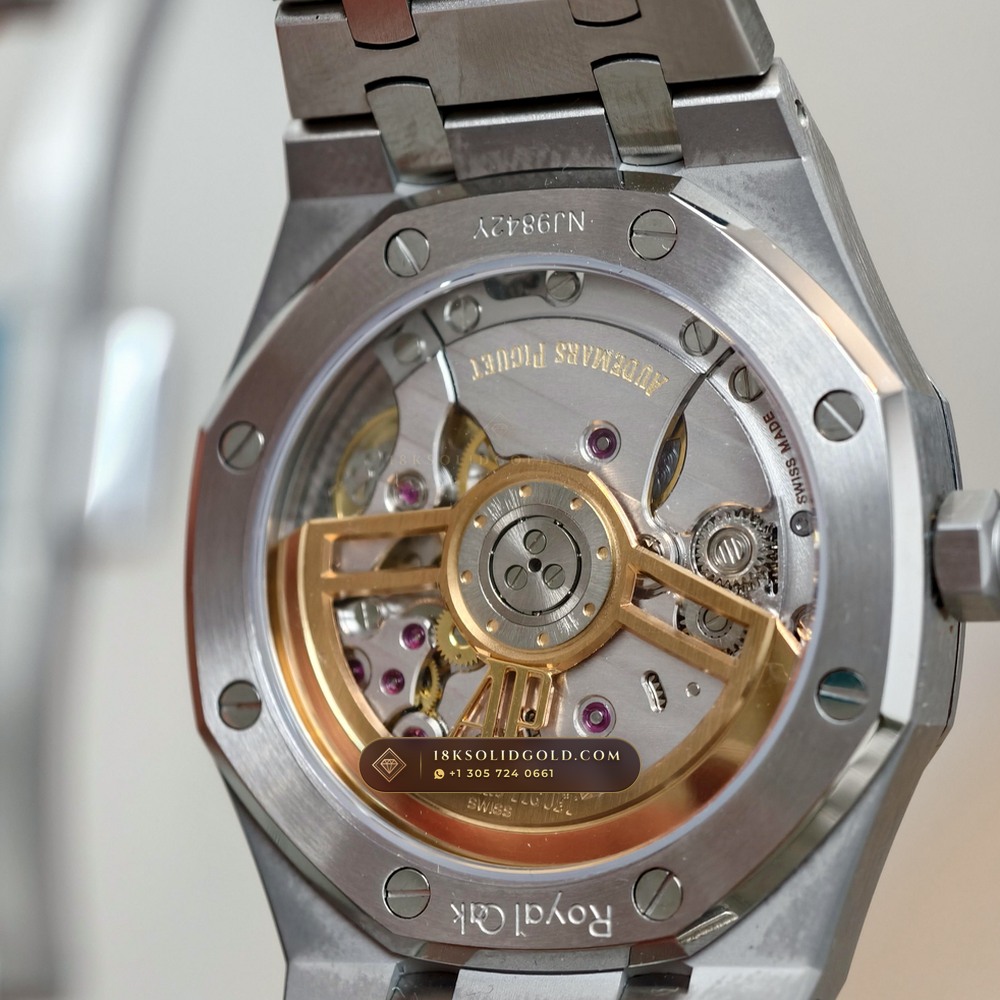 Audemars Piguet Royal Oak Selfwinding 41mm Chronometer Regulated Spec Reference 15510ST — Salon Edition — Studio Gallery Plate VII in 904L Stainless Steel Custom Architecture (166.4g Verified Mass, Audemars Piguet Cal. 4302 - 70h Power Reserve)