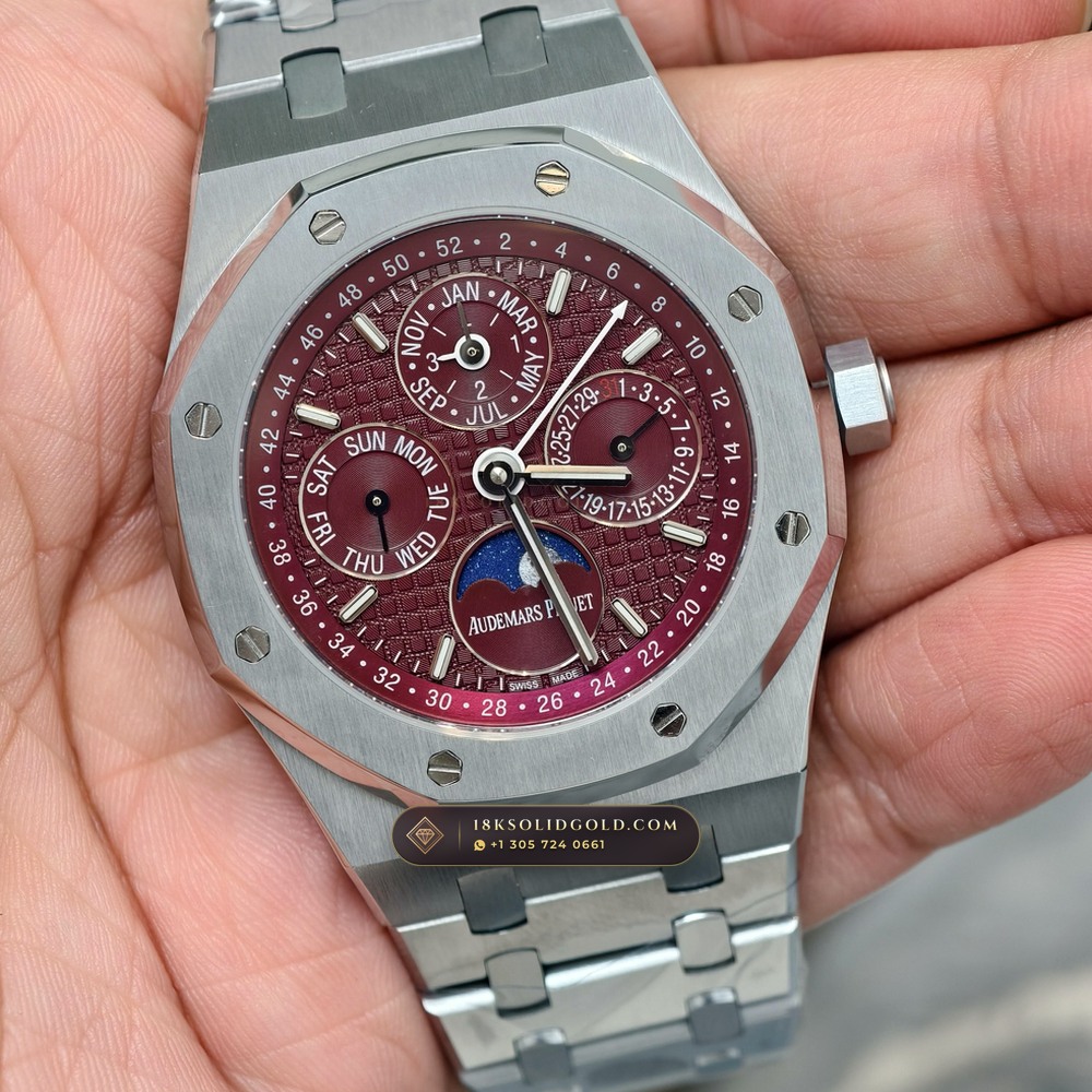 Audemars Piguet Royal Oak Perpetual Calendar 41mm 18K White Gold Reference 26574BC.OO.1220BC.01 — Hallmarked Edition