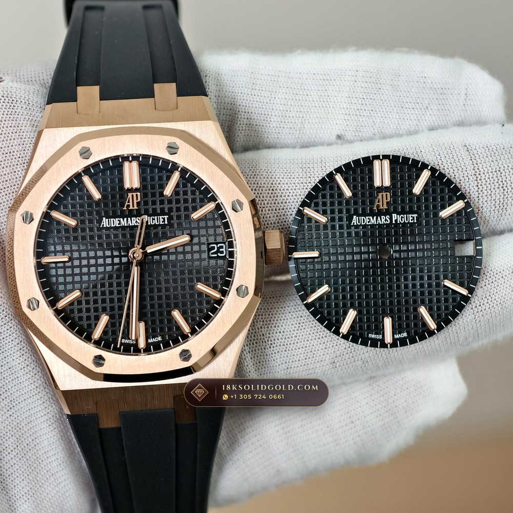 Audemars Piguet Royal Oak Selfwinding 41mm 18K Rose Gold Reference 15500OR.OO.D002CR.01 — Hallmarked Edition