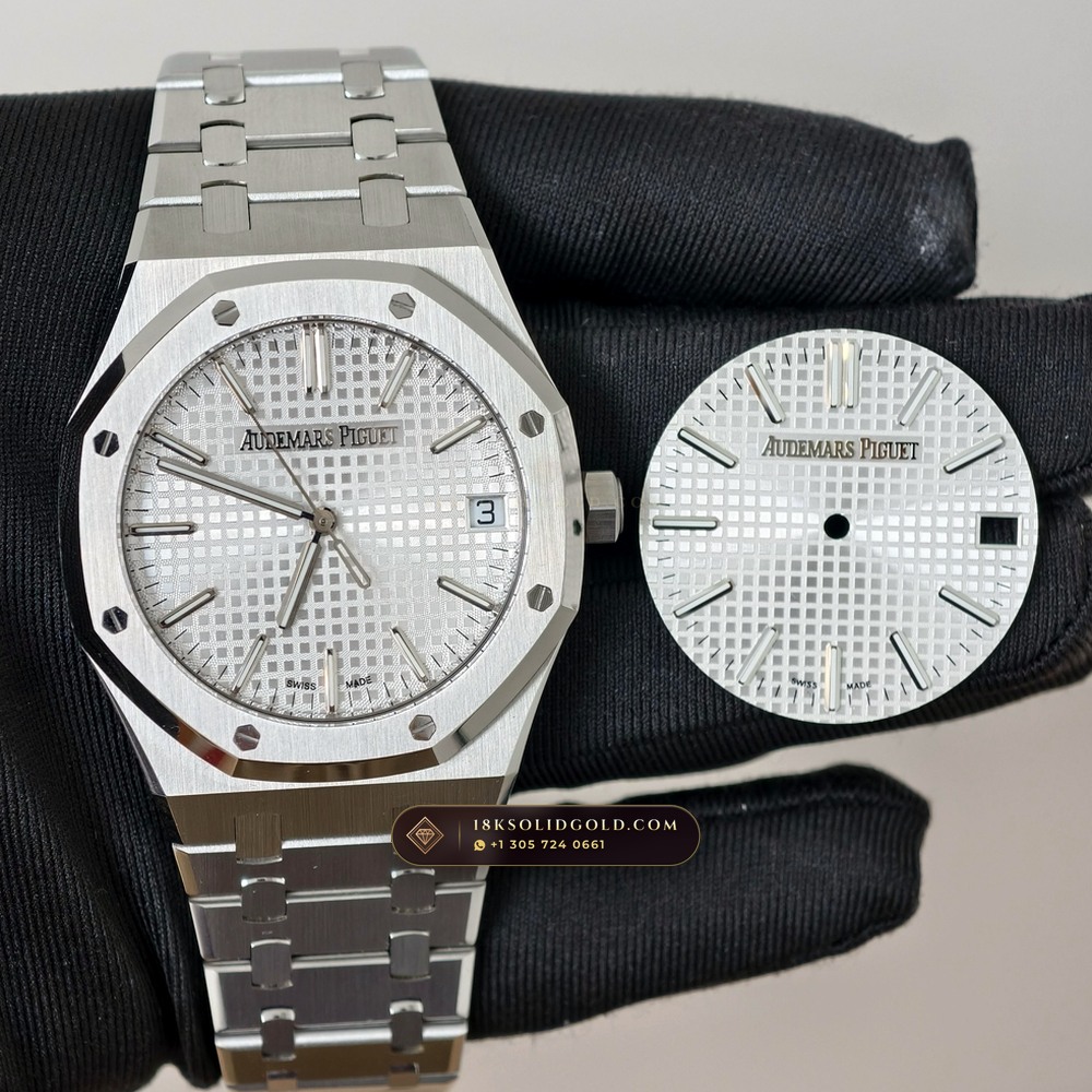Audemars Piguet Royal Oak Selfwinding 41mm Hand-Chamfered Bevel Spec Reference 15510ST — Salon Edition