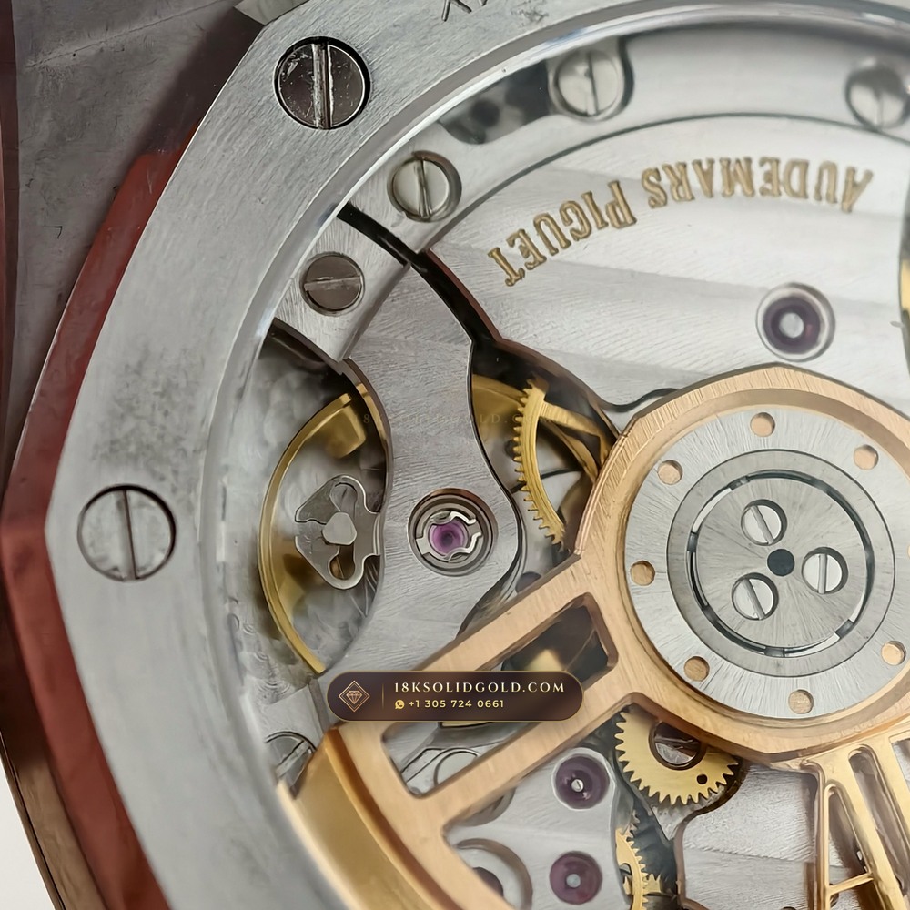 Audemars Piguet Royal Oak Selfwinding 41mm Hand-Chamfered Bevel Spec Reference 15510ST — Salon Edition — Studio Gallery Plate VIII in 904L Stainless Steel Custom Architecture (166.8g Verified Mass, Audemars Piguet Cal. 4302 - 70h Power Reserve)