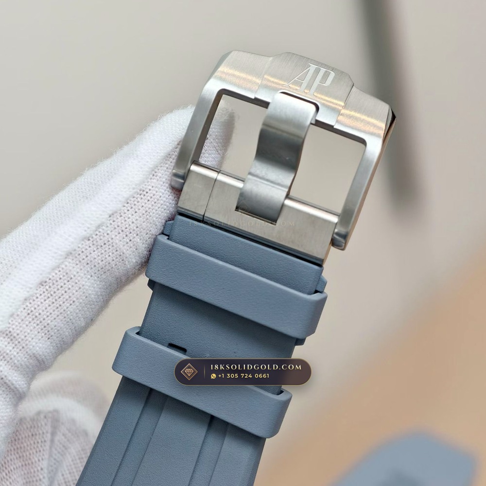 Audemars Piguet Royal Oak Offshore Selfwinding Chronograph 43mm Reference 26420IO.OO.A009CA.01 — Salon Edition — Studio Gallery Plate IX in 904L Stainless Steel Custom Architecture (131.6g Verified Mass, Audemars Piguet Cal. 4401 Flyback Chronograph)