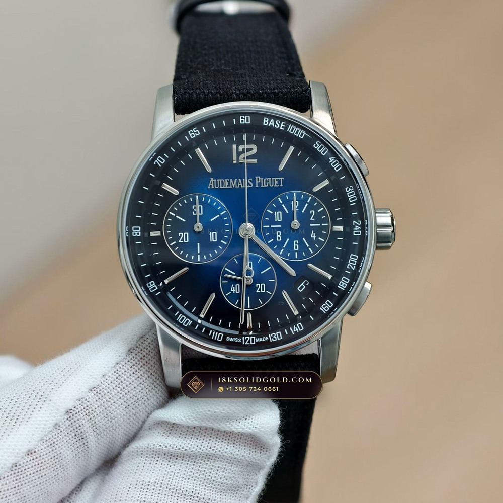 Audemars Piguet Code 11.59 Selfwinding Chronograph 41mm 18K White Gold Reference 26393BC.OO.A002KB.01 — Hallmarked Edition