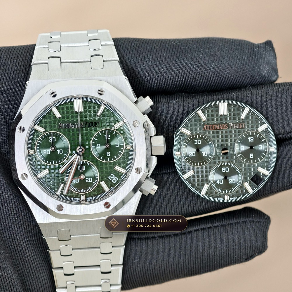 Audemars Piguet Royal Oak Selfwinding Chronograph 41mm Hand-Chamfered Bevel Spec Reference 26240ST — Salon Edition