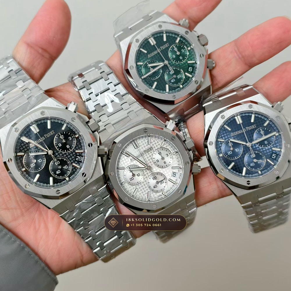 Audemars Piguet Royal Oak Selfwinding Chronograph 41mm Sapphire Caseback Spec Reference 26240ST — Salon Edition