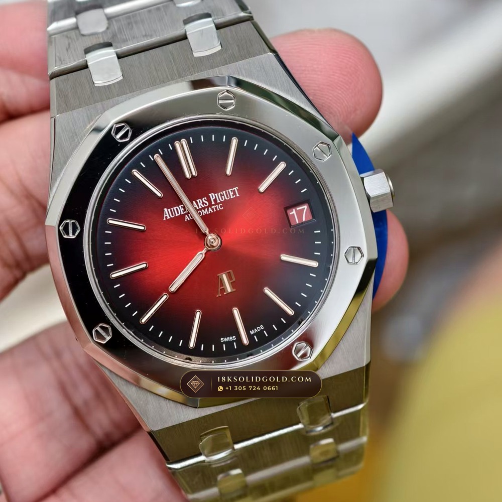 Audemars Piguet Royal Oak Jumbo Extra-Thin 39mm Reference 16202XT.OO.1240XT.01 — Salon Edition angle 3