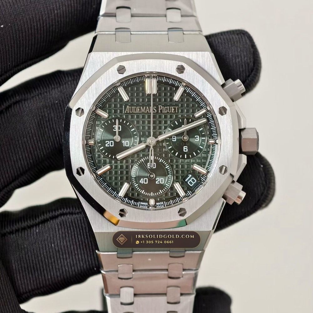 Audemars Piguet Royal Oak Selfwinding Chronograph 41mm Free-Sprung Calibre Reference 26240ST.OO.1320ST.08 — Salon Edition
