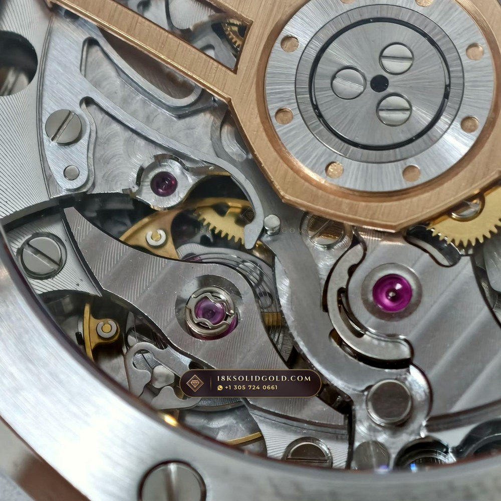 Audemars Piguet Royal Oak Selfwinding Chronograph 41mm Free-Sprung Calibre Reference 26240ST.OO.1320ST.08 — Salon Edition — Studio Gallery Plate VIII in 904L Stainless Steel Custom Architecture (180.3g Verified Mass, Audemars Piguet Cal. 4401 Flyback Chronograph)