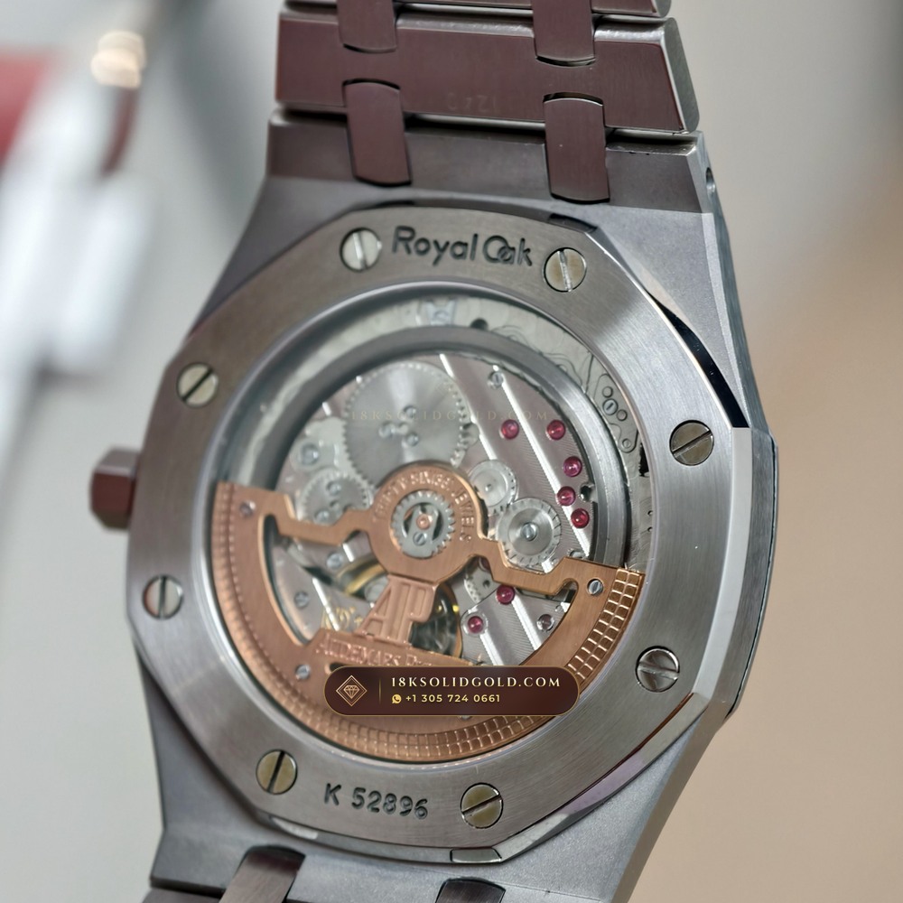 Audemars Piguet Royal Oak Jumbo Extra-Thin 39mm Chronometer Regulated Spec Reference 15202ST — Salon Edition — Studio Gallery Plate IX in 904L Stainless Steel Custom Architecture (103.1g Verified Mass, Audemars Piguet Cal. 2121 Ultra-Thin)