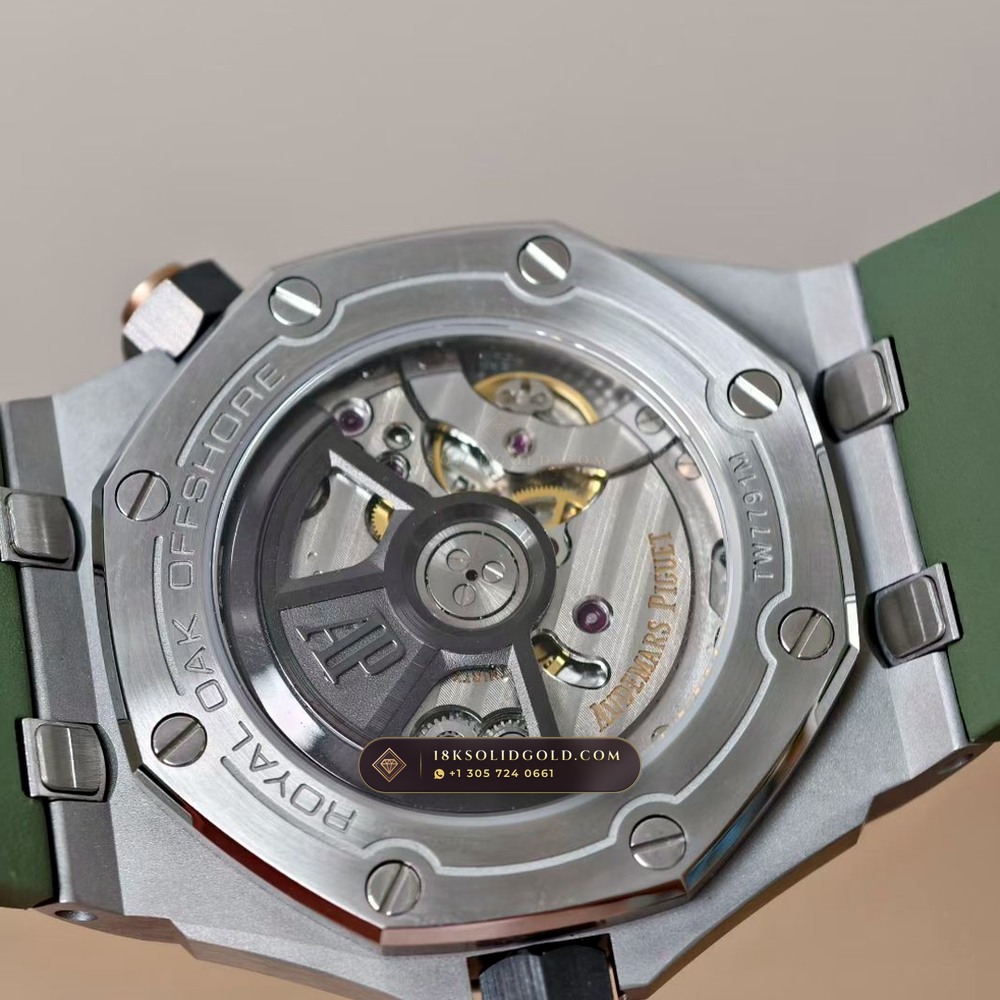 Audemars Piguet Royal Oak Offshore Diver 42mm Reference 15720ST.OO.A052CA.01 — Salon Edition — Studio Gallery Plate VII in 904L Stainless Steel Custom Architecture (167.7g Verified Mass, Audemars Piguet Cal. 4308 / Cal. 3120)