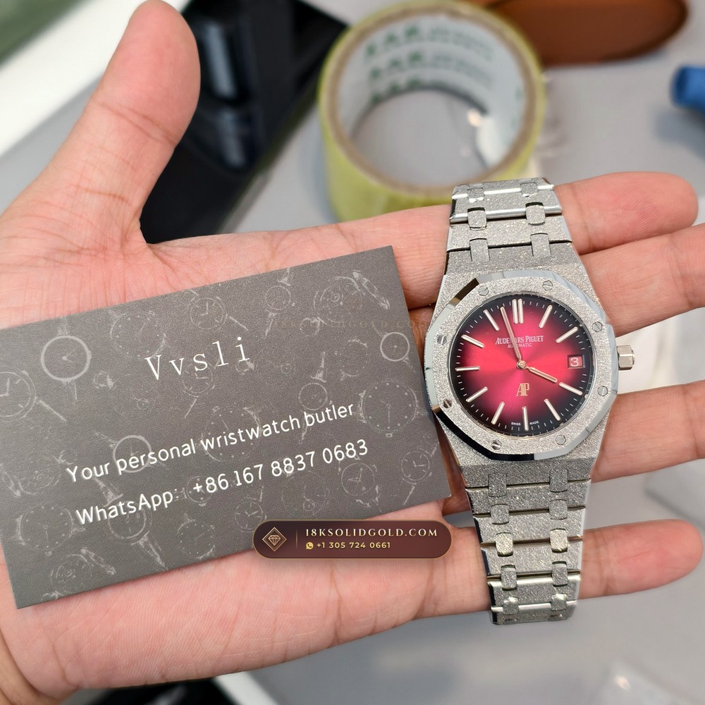 Audemars Piguet Royal Oak Jumbo Extra-Thin 39mm Geneva Atelier Spec Reference 16202XT.OO.1240XT.01 — Salon Edition — Studio Gallery Plate VII in Grade 5 Titanium Monobloc (94.3g Verified Mass, Audemars Piguet Cal. 7121)
