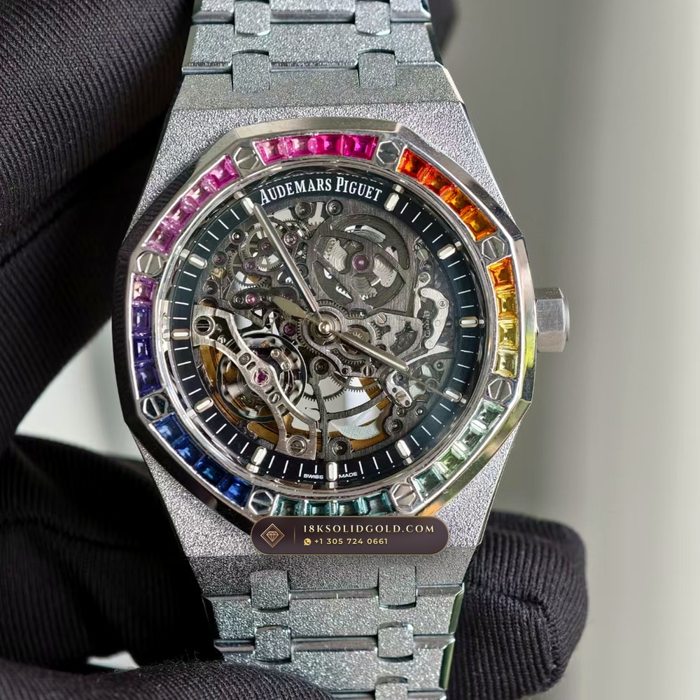 Audemars Piguet Royal Oak Double Balance Wheel Openworked 41mm 18K White Gold Reference 15412BC — Hallmarked Edition