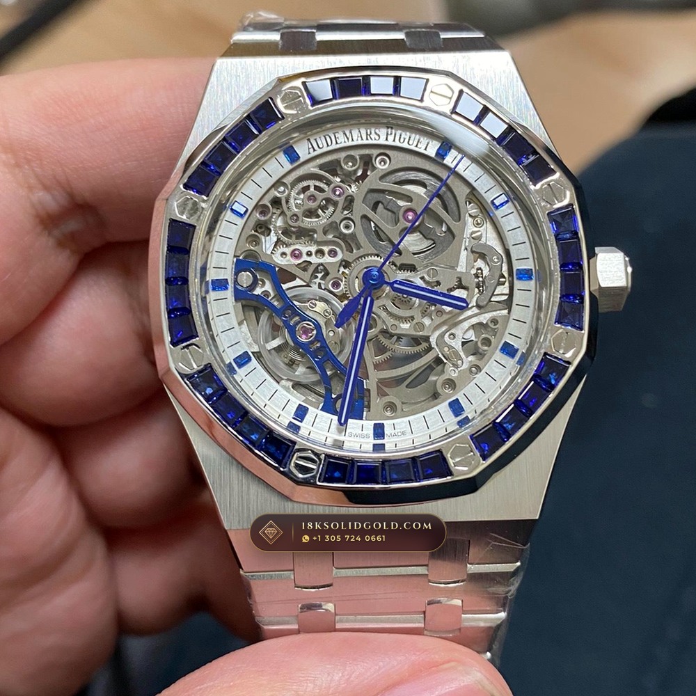 Audemars Piguet Royal Oak Double Balance Wheel Openworked 41mm 18K White Gold Reference 15412BC.SS.1220BC.02 — Hallmarked Edition