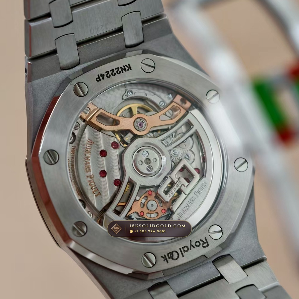 Audemars Piguet Royal Oak Jumbo Extra-Thin 39mm Reference 16202 — Salon Edition — Studio Gallery Plate VII in 904L Stainless Steel Custom Architecture (103.7g Verified Mass, Audemars Piguet Cal. 7121)