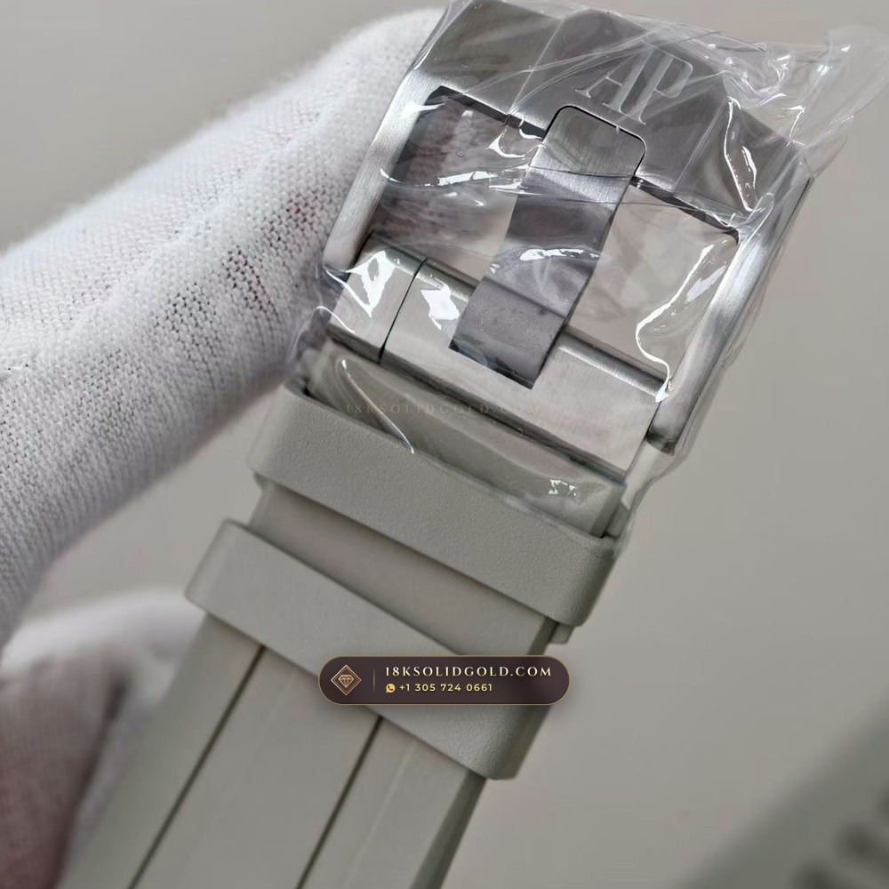 Audemars Piguet Royal Oak Offshore Selfwinding Chronograph 43mm Reference 26420SO.OO.A600CA.01 — Salon Edition — Studio Gallery Plate IX in 904L Stainless Steel Custom Architecture (174.6g Verified Mass, Audemars Piguet Cal. 4401 Flyback Chronograph)