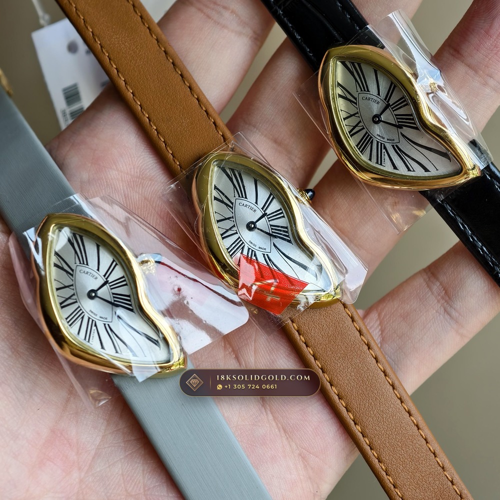 Cartier Crash de Cartier London Boutique 18K Yellow Gold Reference WGCH0006 — Hallmarked Edition — Studio Gallery Plate X in 18K Yellow Gold Au750 (54.4g Verified Mass, Cartier Manufacture Hand-Wound Cal. 8970 MC)