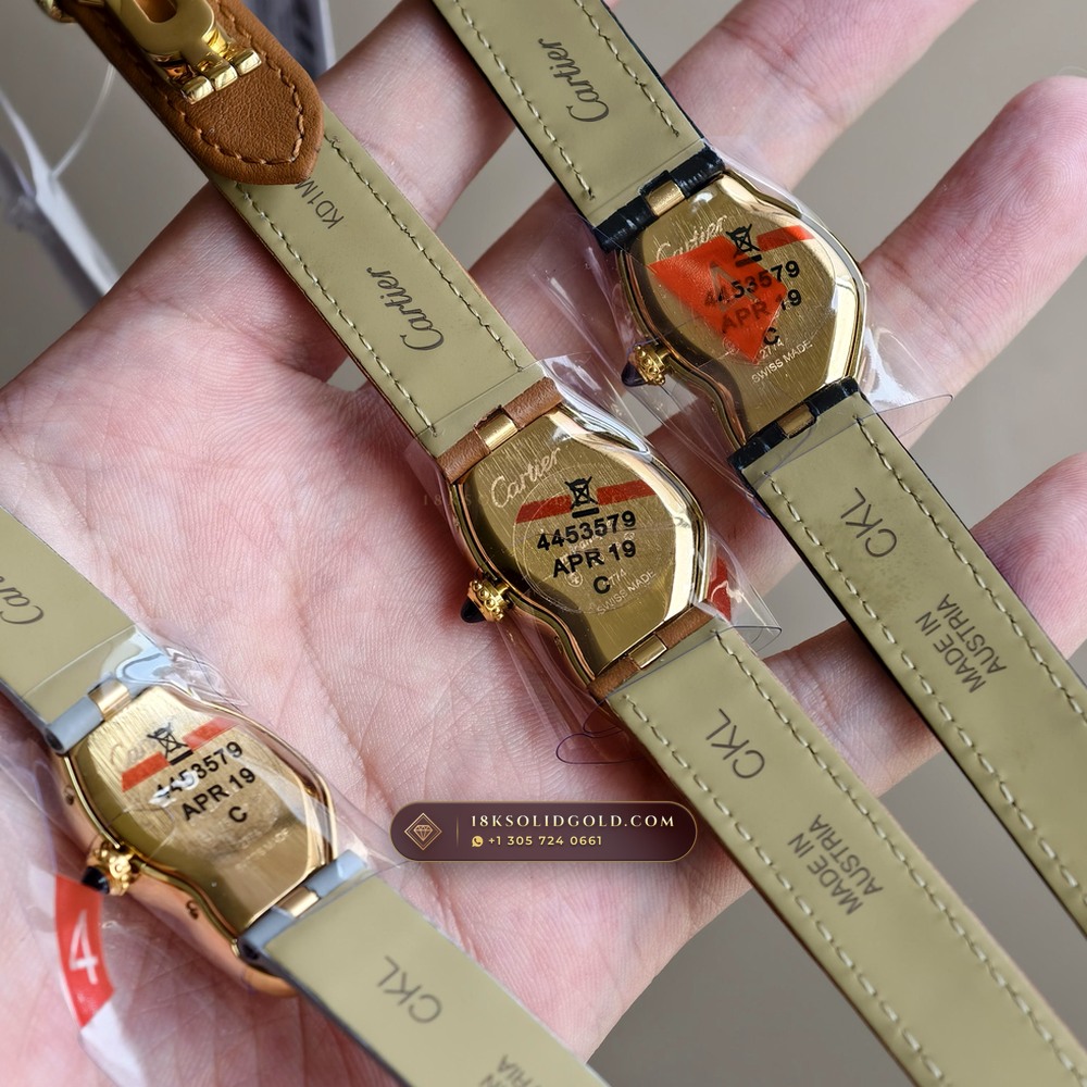 Cartier Crash de Cartier London Boutique 18K Yellow Gold Reference WGCH0006 — Hallmarked Edition — Studio Gallery Plate XII in 18K Yellow Gold Au750 (54.4g Verified Mass, Cartier Manufacture Hand-Wound Cal. 8970 MC)