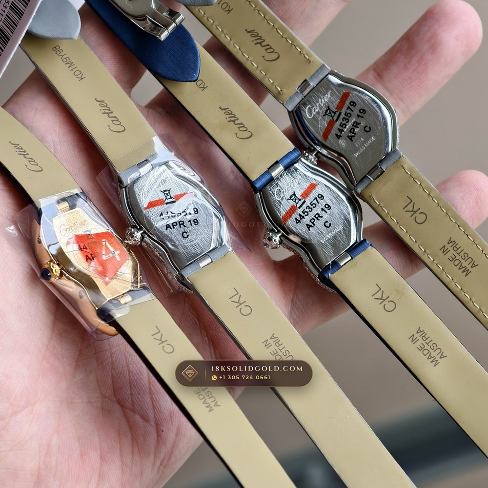 Cartier Crash de Cartier London Boutique 18K Yellow Gold Reference WGCH0006 — Hallmarked Edition — Studio Gallery Plate XIV in 18K Yellow Gold Au750 (54.4g Verified Mass, Cartier Manufacture Hand-Wound Cal. 8970 MC)