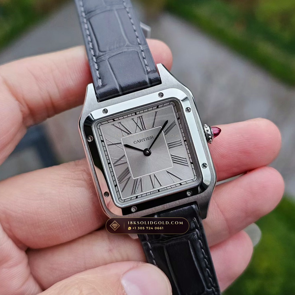 Cartier Santos-Dumont Large Hand-Wound Cal. 430MC Reference WSSA0032 — Salon Edition