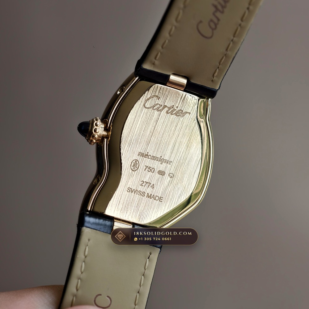 Cartier Crash de Cartier London Edition 18K Yellow Gold Reference WGCH0006 — Hallmarked Edition — Studio Gallery Plate VII in 18K Yellow Gold Au750 (54.5g Verified Mass, Cartier Manufacture Hand-Wound Cal. 8970 MC)
