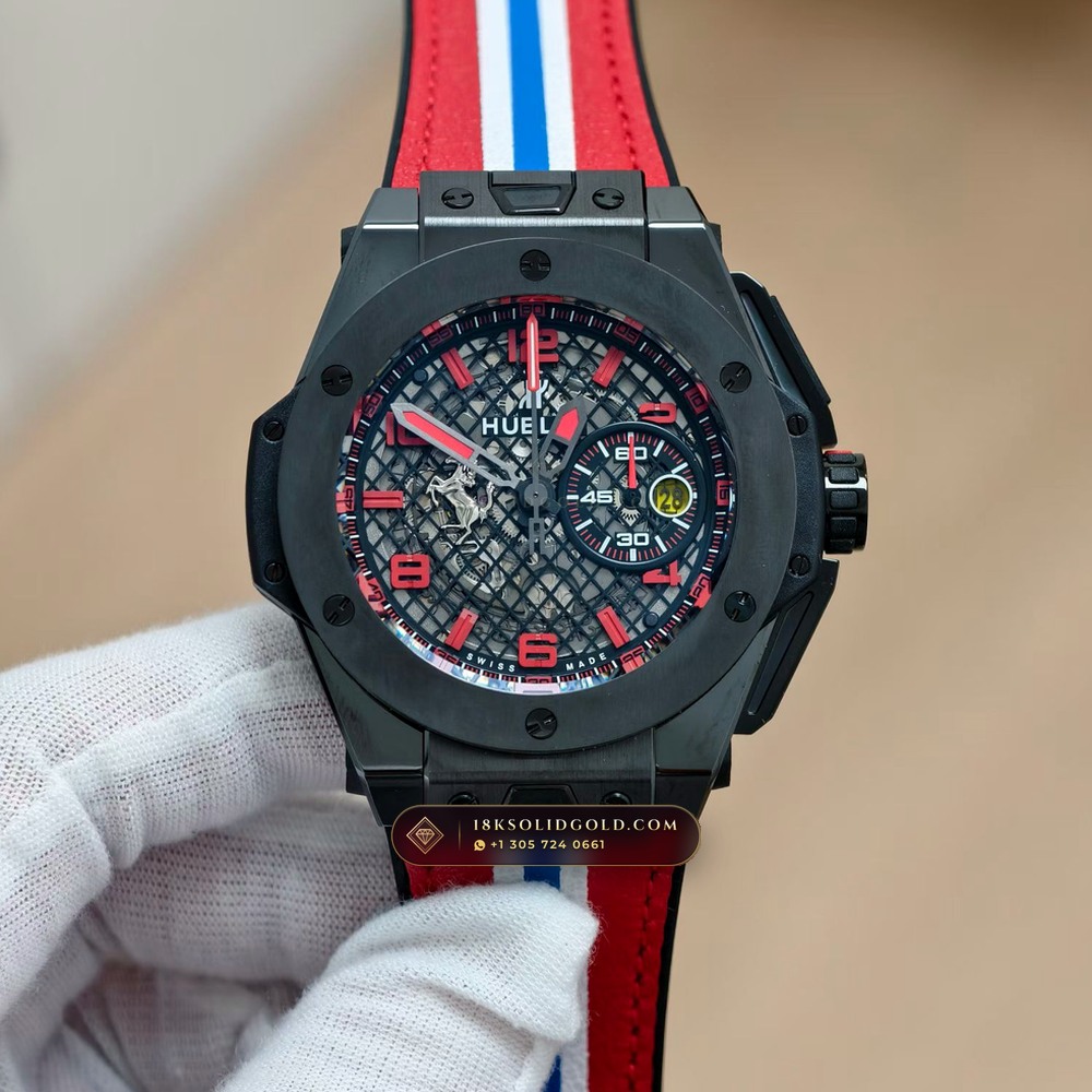 Hublot Big Bang Ferrari Unico Flyback Chronograph 45mm Reference 402.CX.0113.WR — Salon Edition