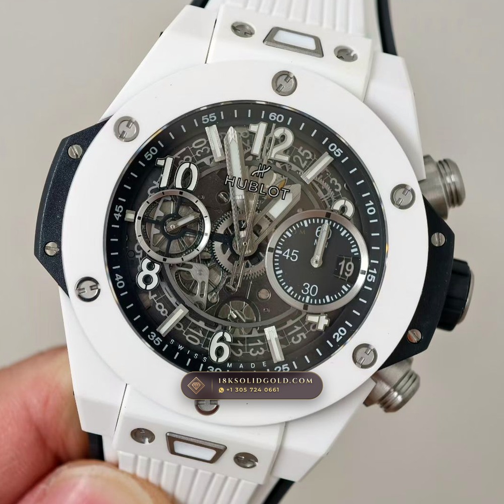 Hublot Big Bang Unico Flyback Chronograph 42mm Reference 441.NX.1171.RX — Salon Edition angle 3