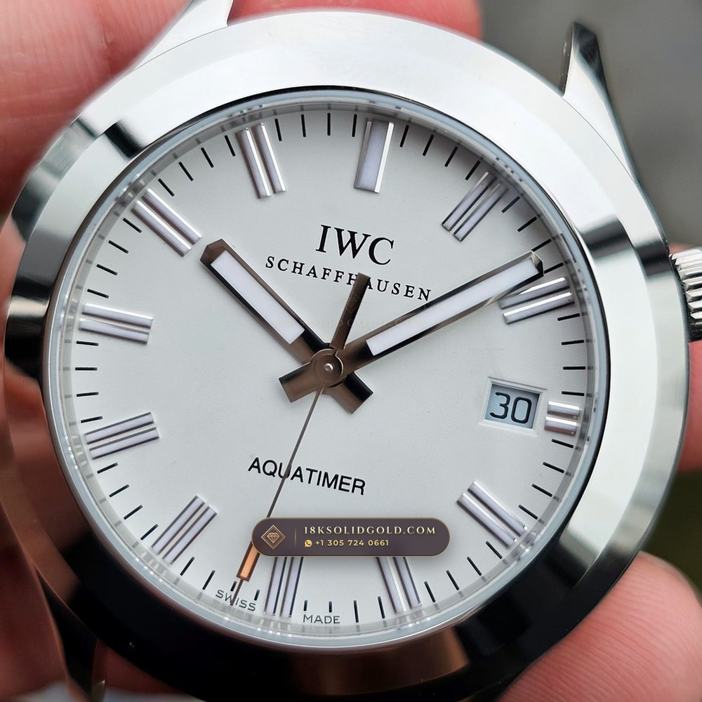 IWC Schaffhausen IWC Aquatimer Automatic 2000m Diver 44mm Cal. 80111 Reference IW356802 — Salon Edition angle 2