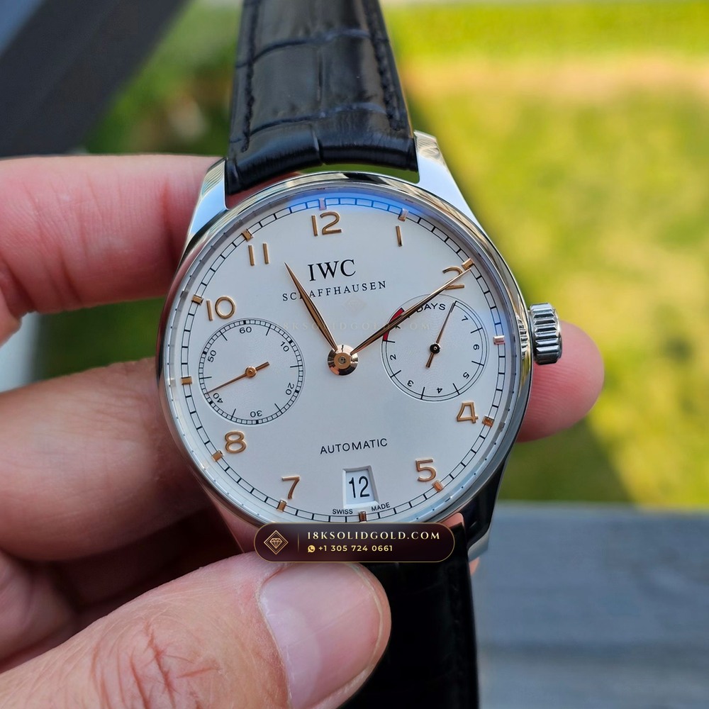 IWC Schaffhausen IWC Portugieser Automatic 7-Days Power Reserve 42.3mm Cal. 51011 Reference IW500704 — Salon Edition