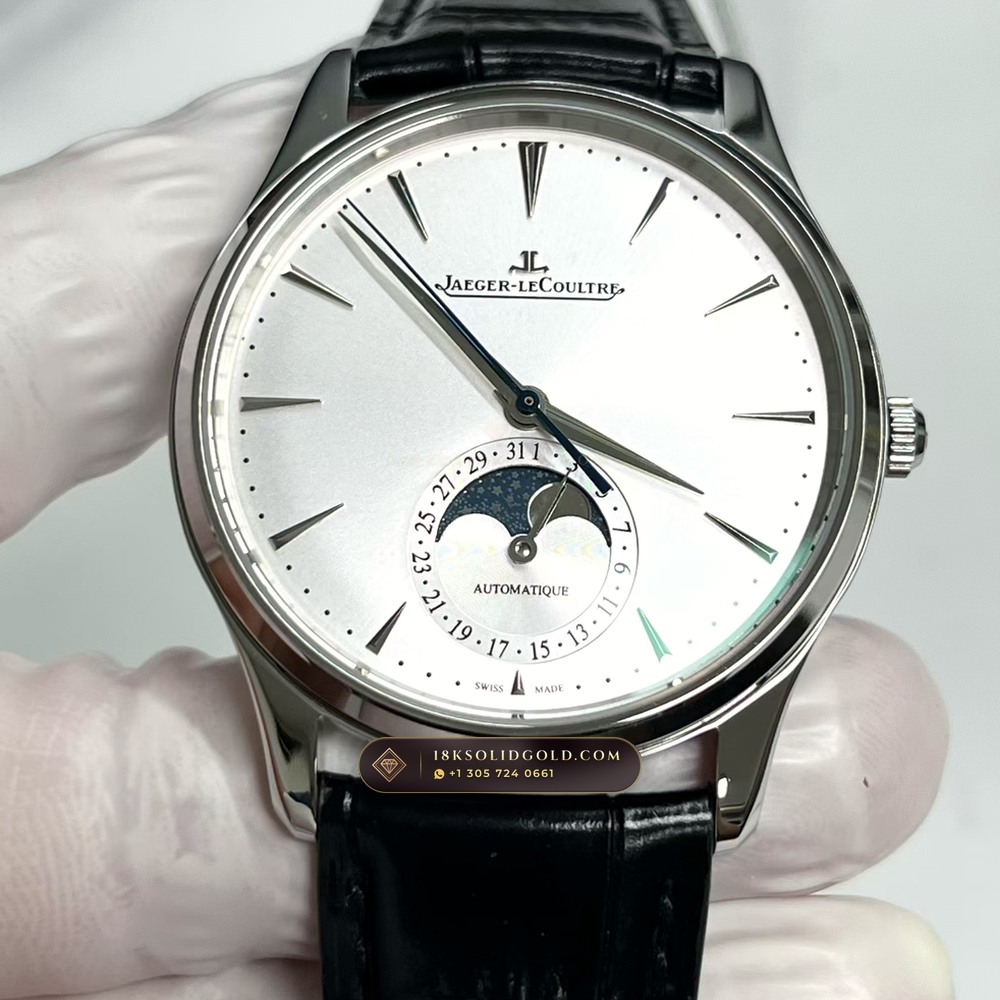 Jaeger-LeCoultre Master Ultra Thin Moonphase 39mm Free-Sprung Cal. 925 Reference Q1368430 — Salon Edition