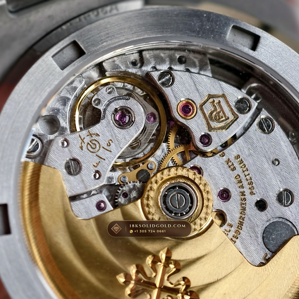 Patek Philippe Nautilus Self-Winding Reference 5711/1A — Salon Edition — Studio Gallery Plate VII in 904L Stainless Steel Custom Architecture (115.4g Verified Mass, Patek Philippe Cal. 26-330 S C / Cal. 324 S C - 21K Gold Rotor)