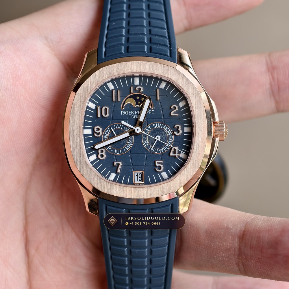 Patek Philippe Aquanaut Luce Annual Calendar 18K Rose Gold Reference 5261R-001 — Hallmarked Edition
