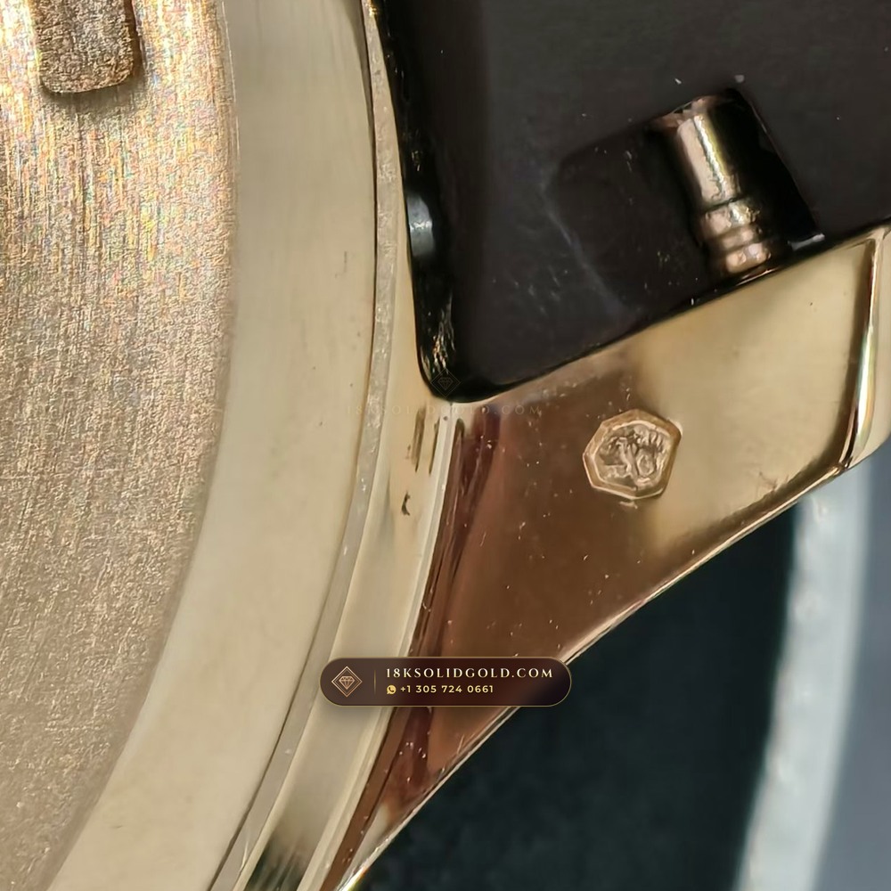 Patek Philippe Aquanaut Extra-Large Self-Winding 18K Rose Gold Custom SW Dial Free-Sprung Calibre Reference 5167R — Hallmarked Edition — Studio Gallery Plate XII in 18K Rose Gold Au750 (108.2g Verified Mass, Patek Philippe Cal. 324 S C - 21K Gold Rotor)