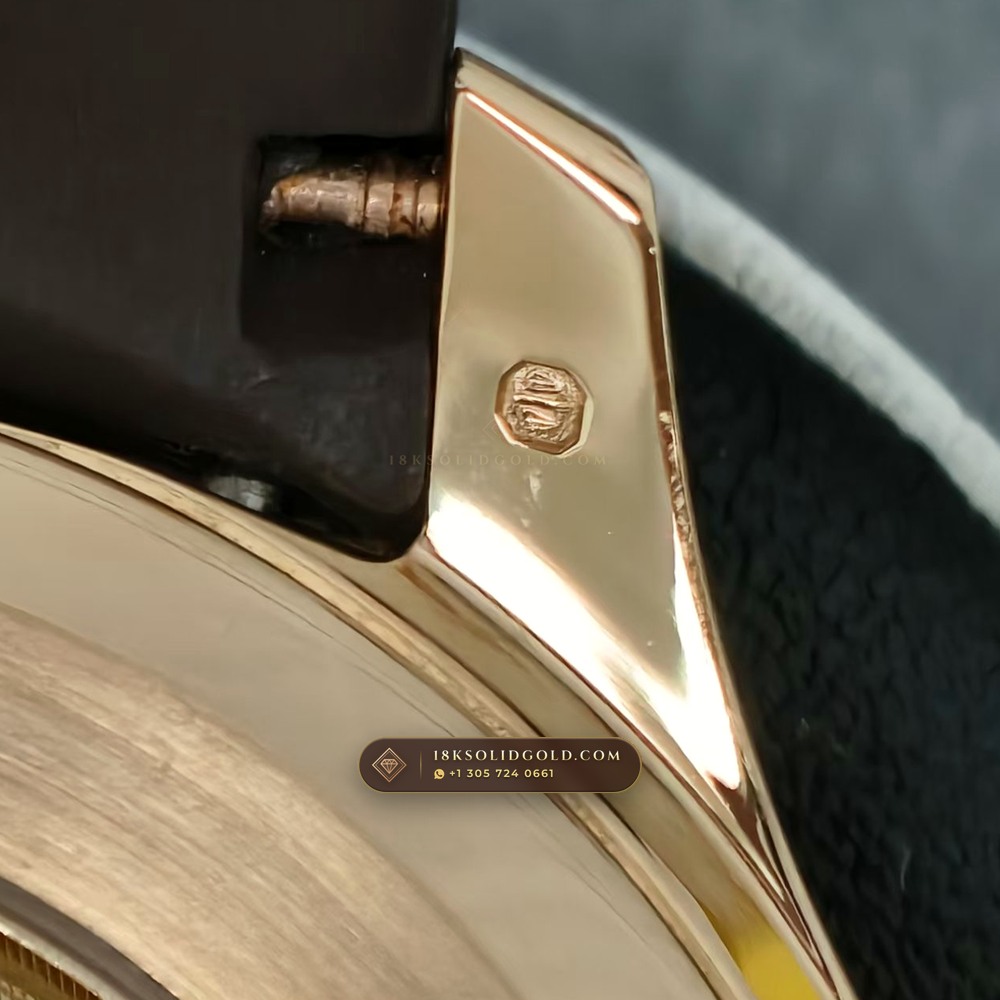 Patek Philippe Aquanaut Extra-Large Self-Winding 18K Rose Gold Custom SW Dial Free-Sprung Calibre Reference 5167R — Hallmarked Edition — Studio Gallery Plate XIII in 18K Rose Gold Au750 (108.2g Verified Mass, Patek Philippe Cal. 324 S C - 21K Gold Rotor)