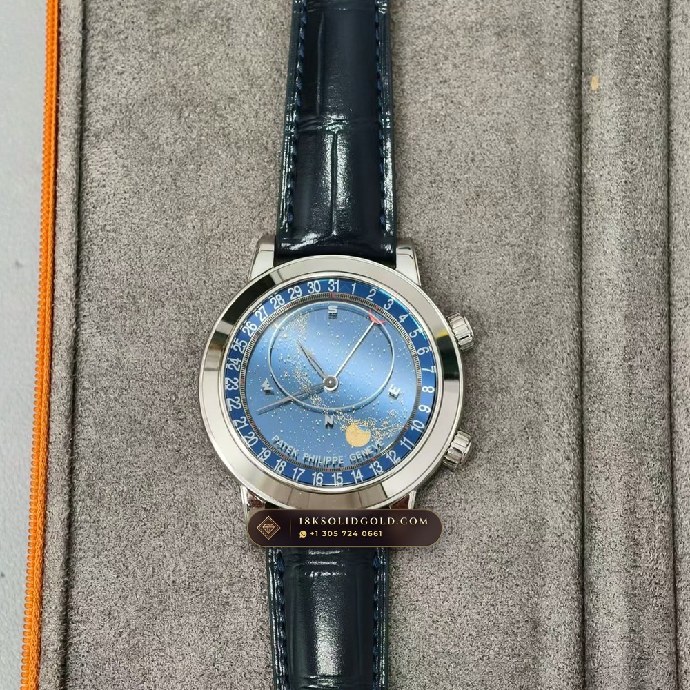 Patek Philippe Grand Complications Sky Moon Celestial 950 Platinum Reference 6102P-001 — Hallmarked Edition
