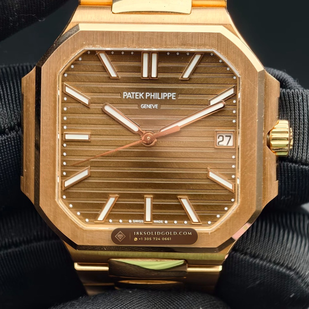 Patek Philippe Cubitus Self-Winding 18K Rose Gold Reference 7128/1R-001 — Hallmarked Edition